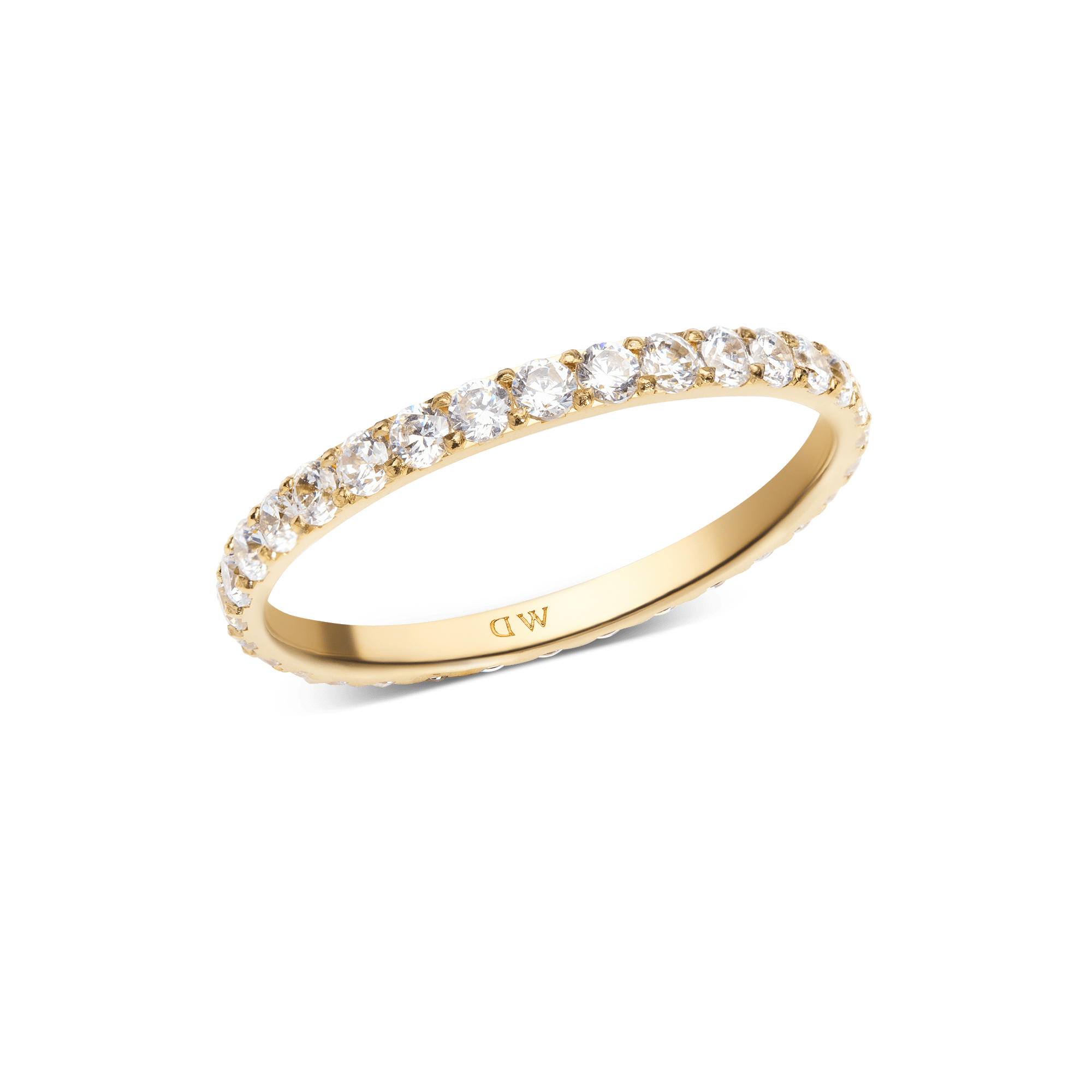 خاتم Daniel Wellington Mirelle Eternity Ring ذهبي