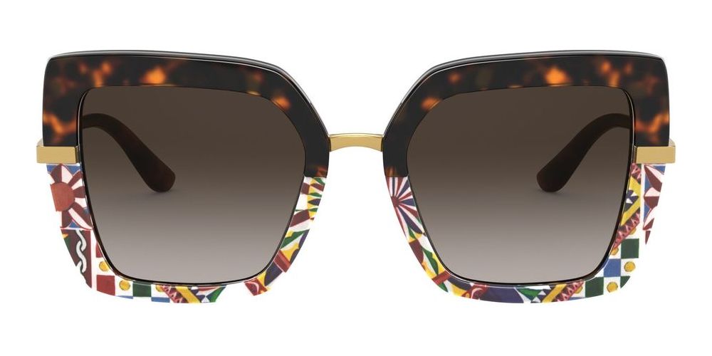 نظارة شمسية DOLCE & GABBANA HALF PRINT DG 4373