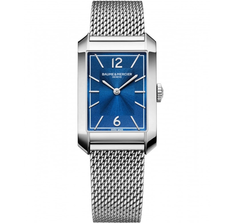 ساعة BAUME&MERCIER HAMPTON 10671 رجالية كوارتز 43 × 27.5 مم