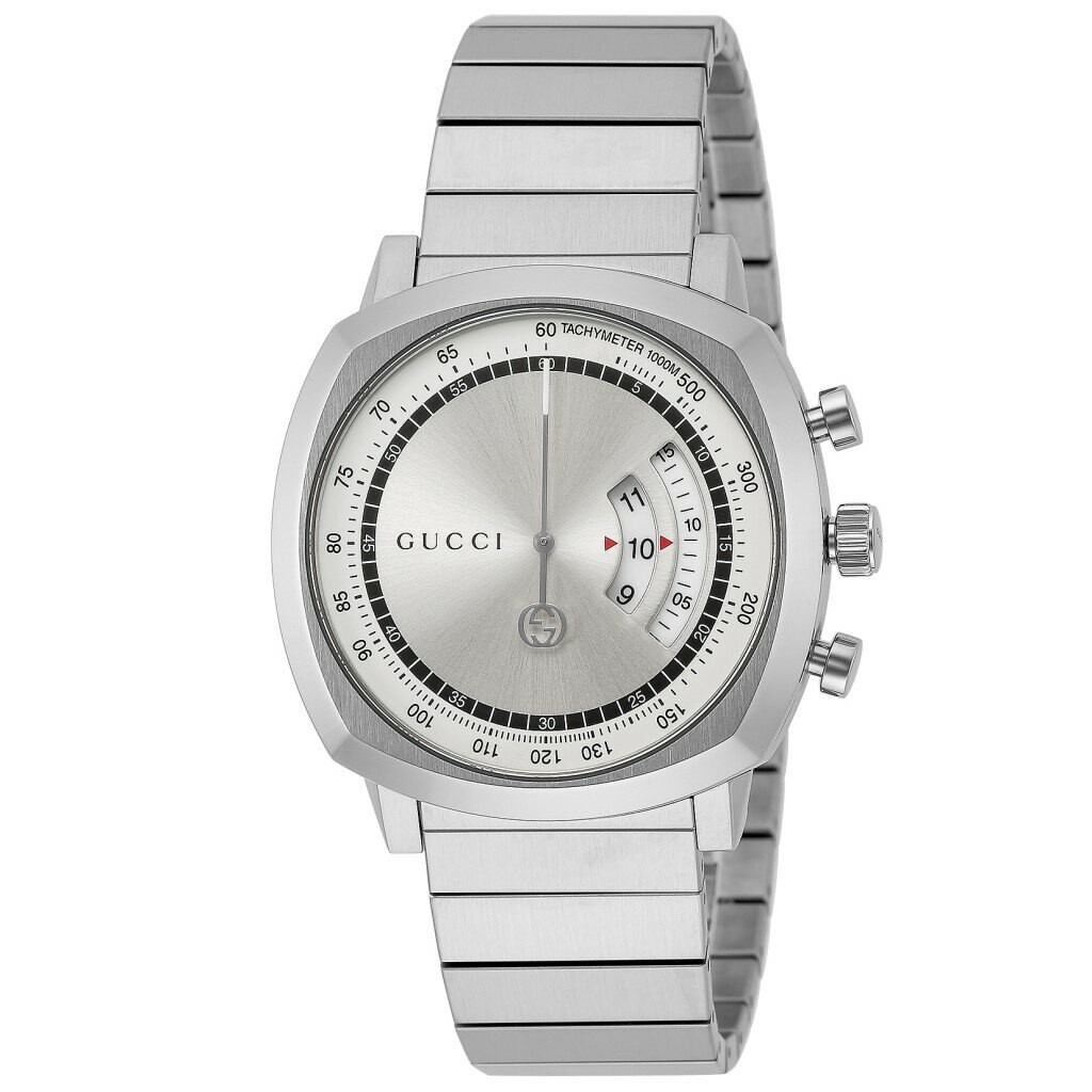 ساعة GUCCI GRIP YA157302 كرونوغراف رجالية 40 مم