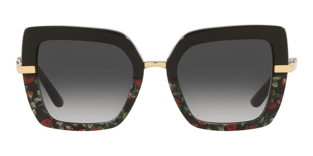 نظارة شمسية DOLCE & GABBANA HALF PRINT DG 4373 مرجع
